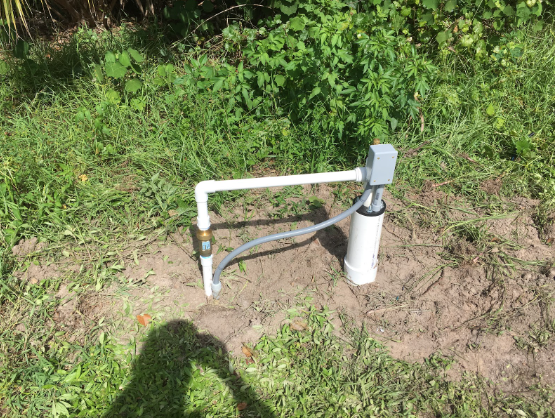 a photo of a well pump in southwest florida